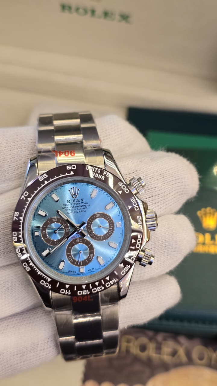 Rolex Daytona Automatic ice blue Dial