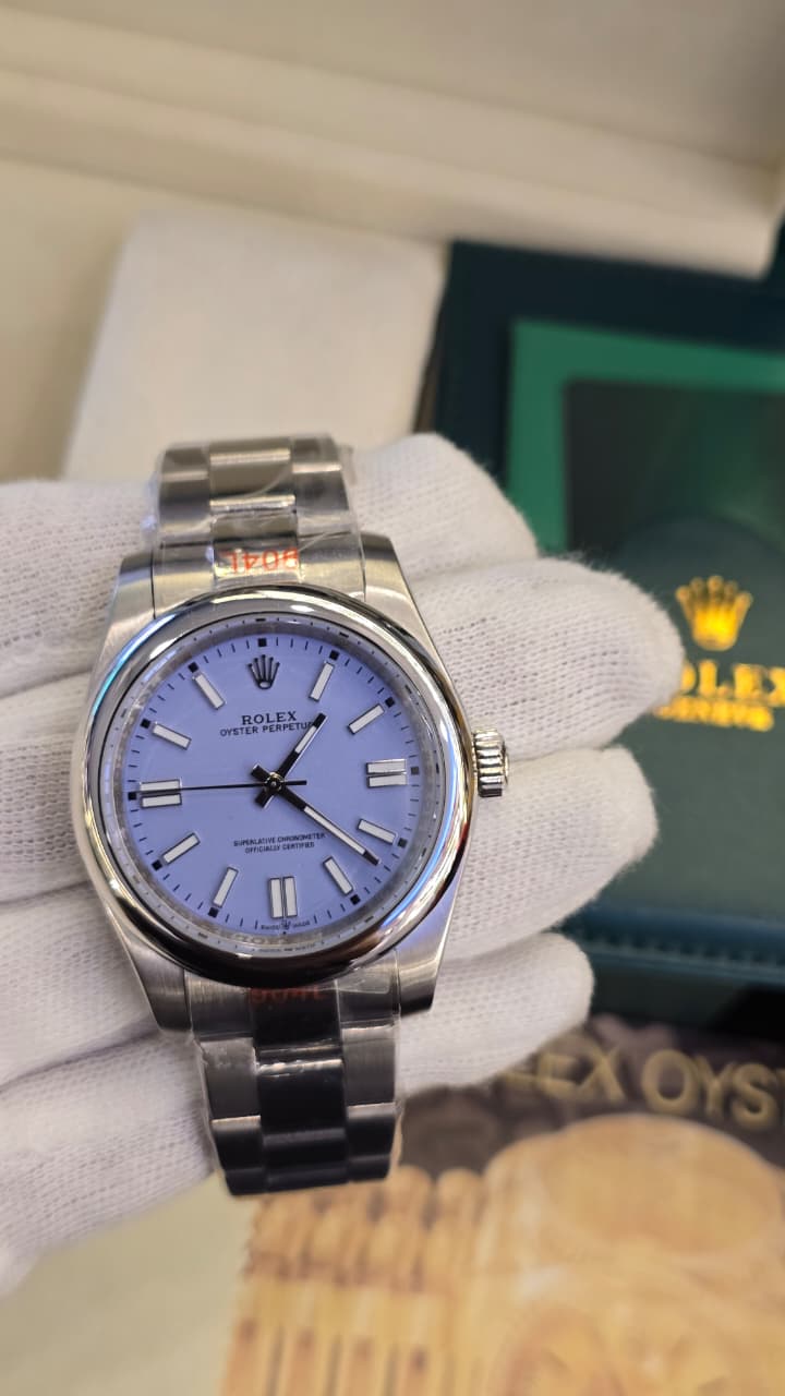 Rolex Perpetual Automatic purple Dial