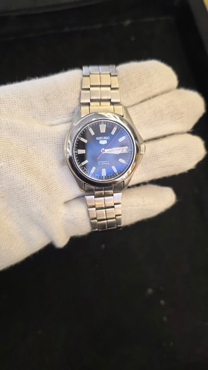 Seiko5 Automatic 7s26 movement Black Dial