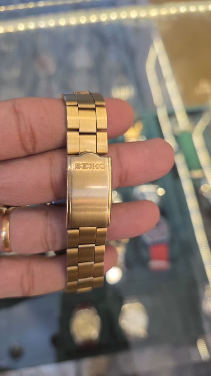 Seiko5 Automatic 7s26 movement Gold case