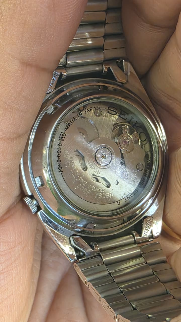 Seiko5 Automatic 7s26 movement 21jewels DayDate