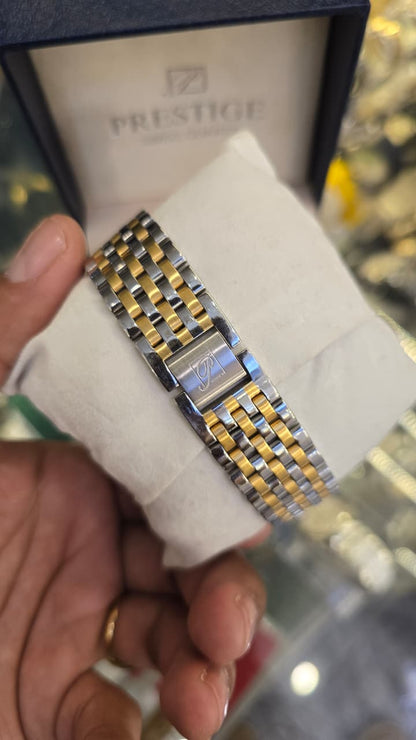Prestige Swiss Quartz Two Tone Box