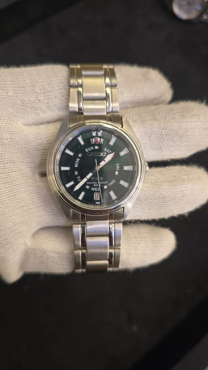 Orient 3star Automatic Green dial box
